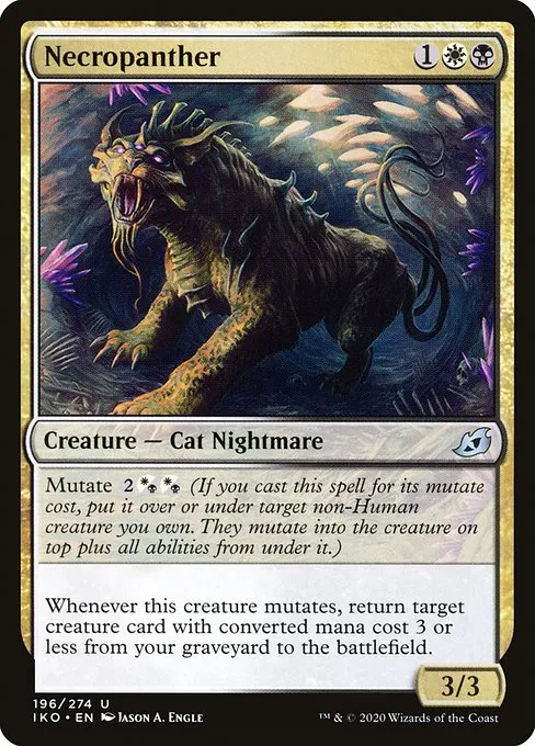 Necropanther · Ikoria: Lair of Behemoths 196/390