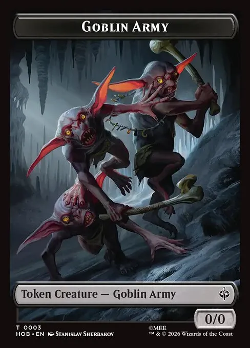 Goblin Army · The Hobbit Tokens 3/2