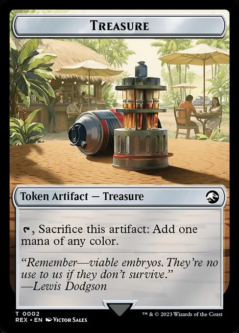 Treasure · Jurassic World Collection Tokens 2/2