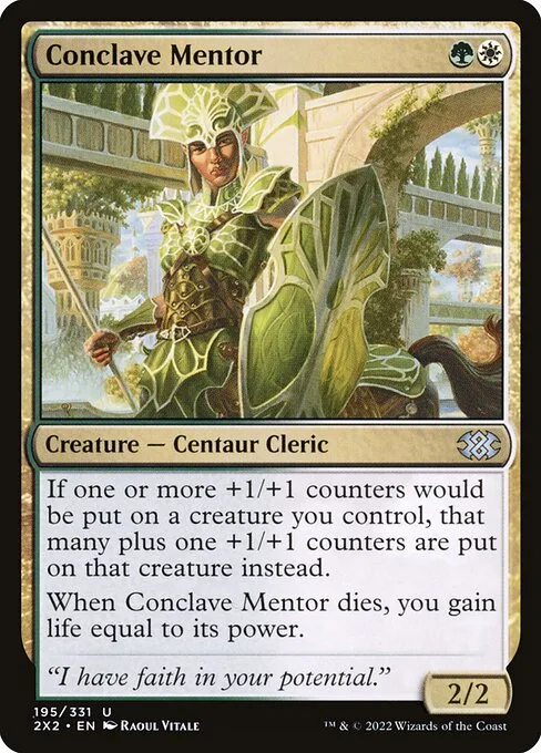 Conclave Mentor · Double Masters 2022 195/579