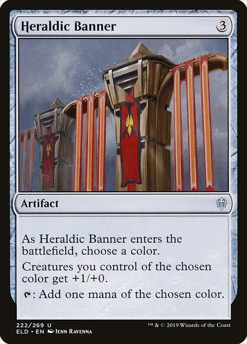Heraldic Banner · Throne of Eldraine 222/398
