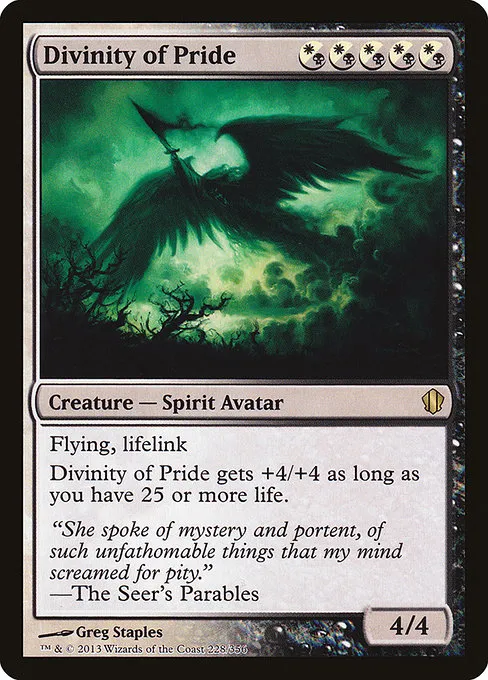 Divinity of Pride · Commander 2013 228/356