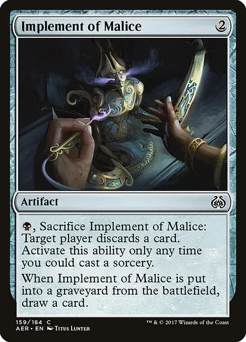 Implement of Malice · Aether Revolt 159/197