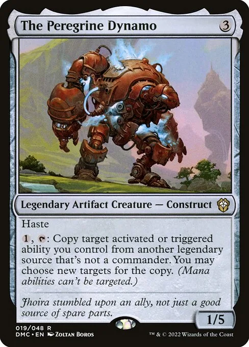 The Peregrine Dynamo · Dominaria United Commander 19/240