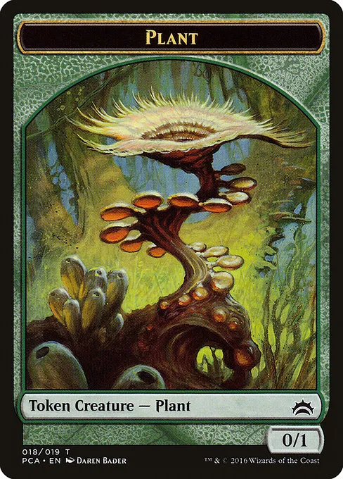 Plant · Planechase Anthology Tokens 18/19