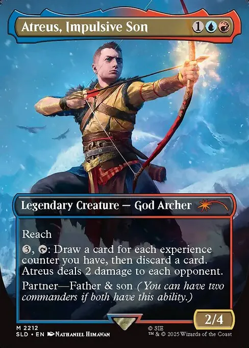 Atreus, Impulsive Son · Secret Lair Drop 2212/2547