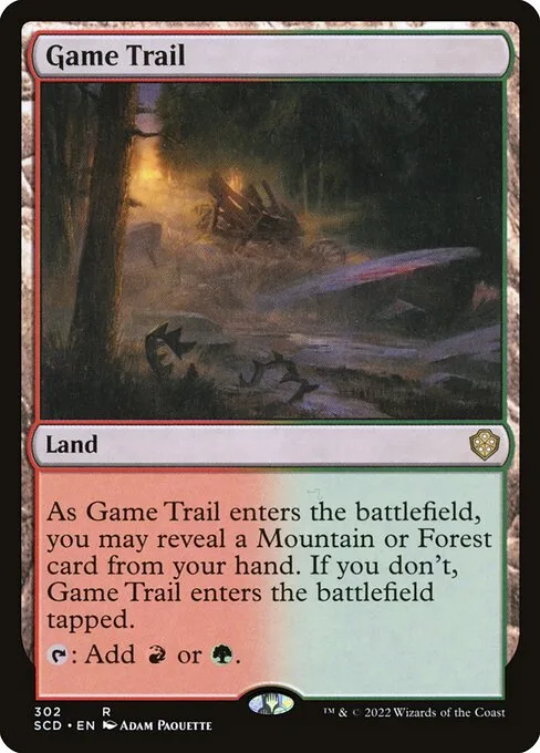 Game Trail · Starter Commander Decks 302/352
