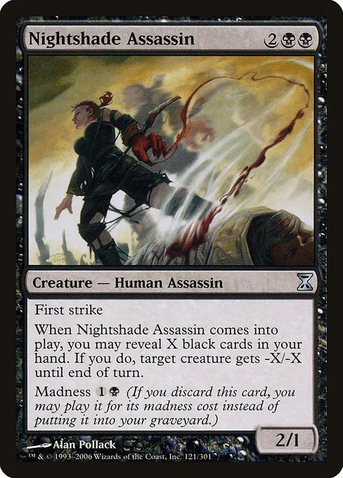 Nightshade Assassin · Time Spiral 121/301