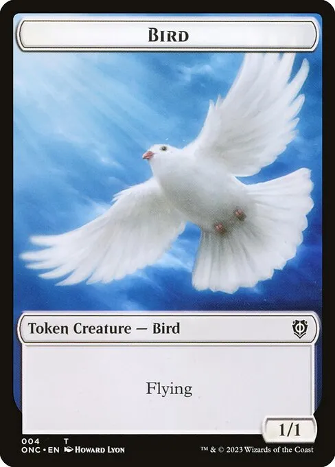 Bird · Phyrexia: All Will Be One Commander Tokens 4/23