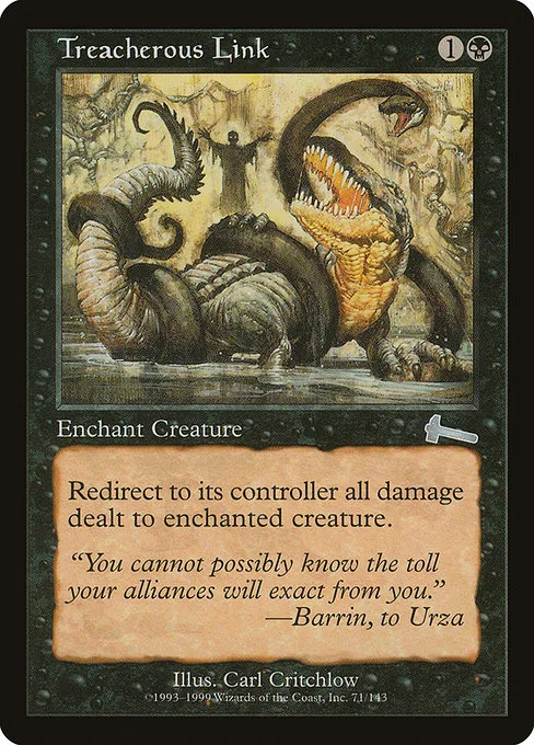 Treacherous Link · Urza's Legacy 71/143