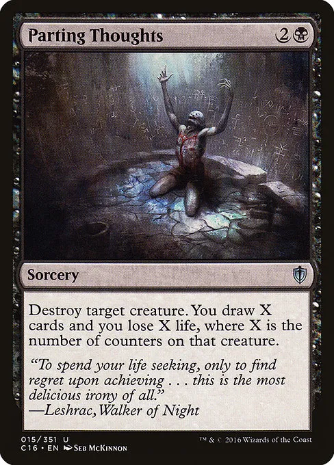 Parting Thoughts · Commander 2016 15/351