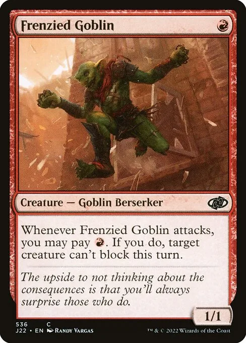Frenzied Goblin · Jumpstart 2022 536/835