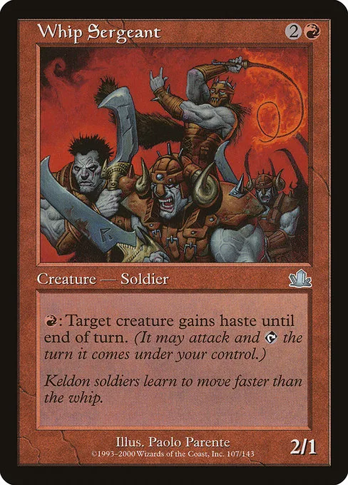 Whip Sergeant · Prophecy 107/144