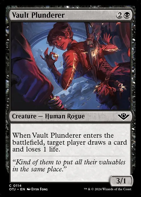Vault Plunderer · Outlaws of Thunder Junction 114/374