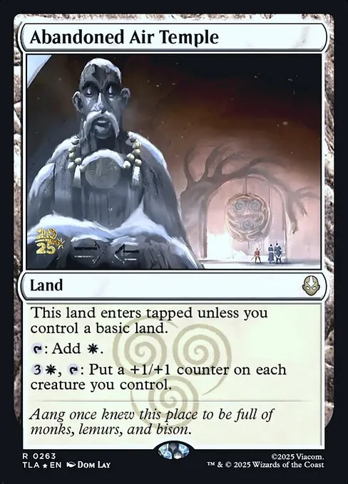 Abandoned Air Temple · Avatar: The Last Airbender Promos 263s/80