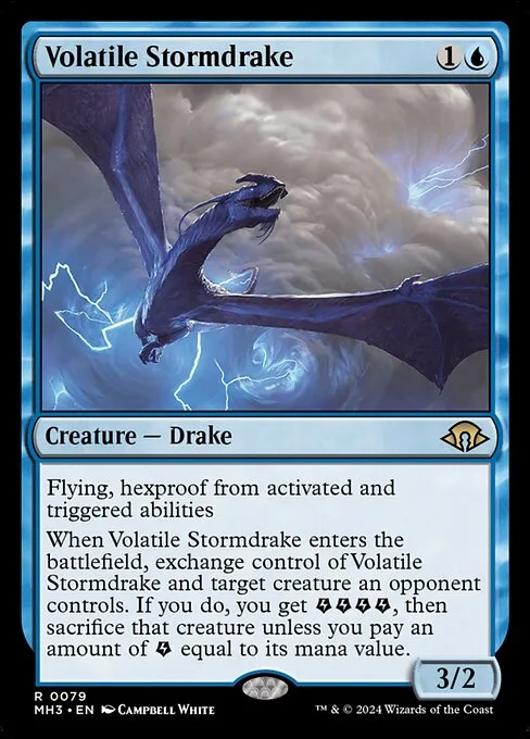 Volatile Stormdrake · Modern Horizons 3 79/528