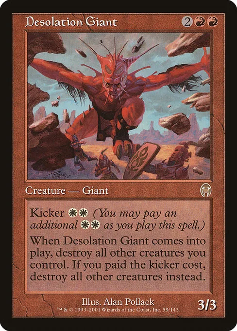Desolation Giant · Apocalypse 59/143