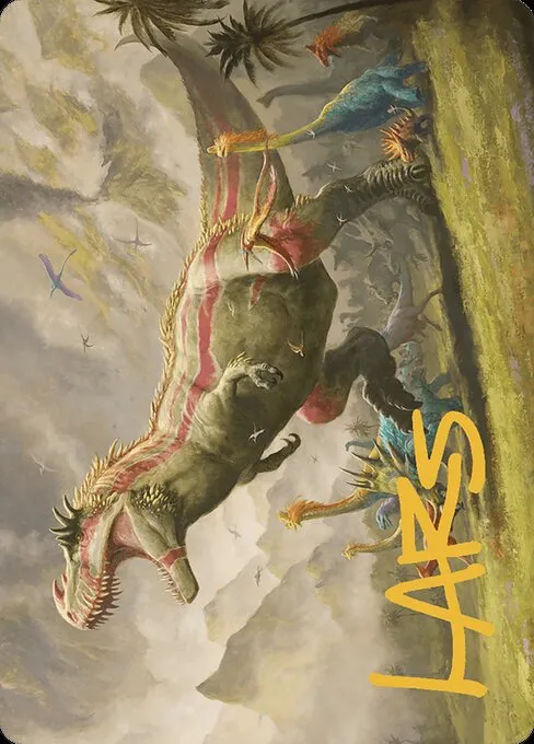 Ghalta, Stampede Tyrant // Ghalta, Stampede Tyrant · The Lost Caverns of Ixalan Art Series 24/81