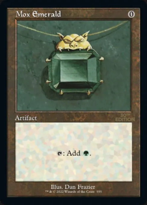 Mox Emerald · 30th Anniversary Edition 555/594