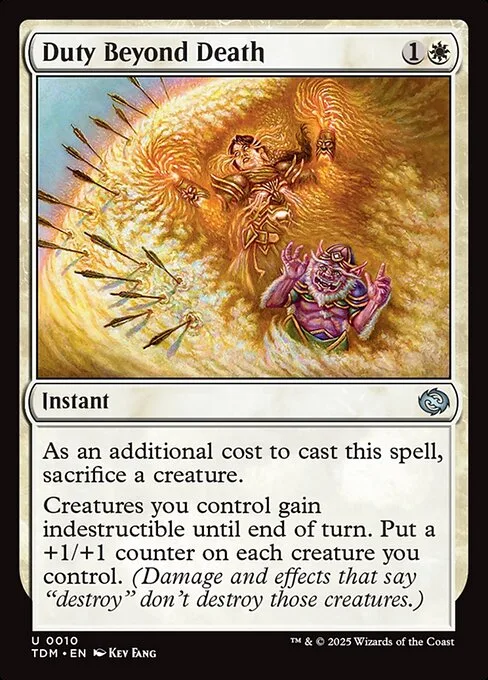 Duty Beyond Death · Tarkir: Dragonstorm 10/427