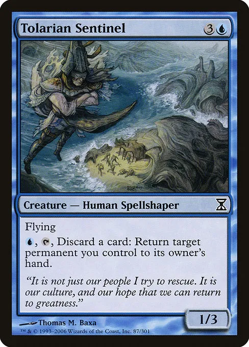 Tolarian Sentinel · Time Spiral 87/301