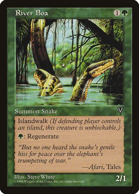 River Boa · Visions 118/167