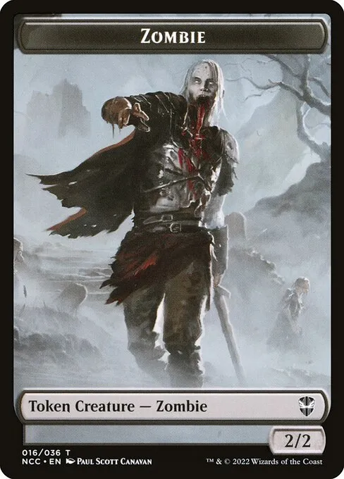 Zombie · New Capenna Commander Tokens 16/36
