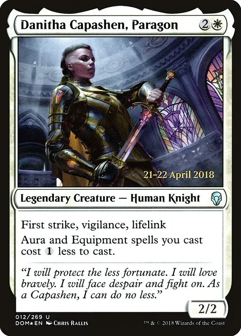 Danitha Capashen, Paragon · Dominaria Promos 12s/118