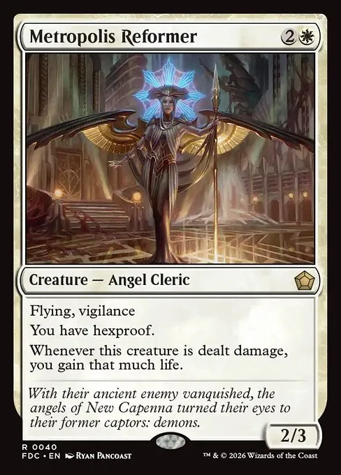 Metropolis Reformer · Foundations Commander 40/3