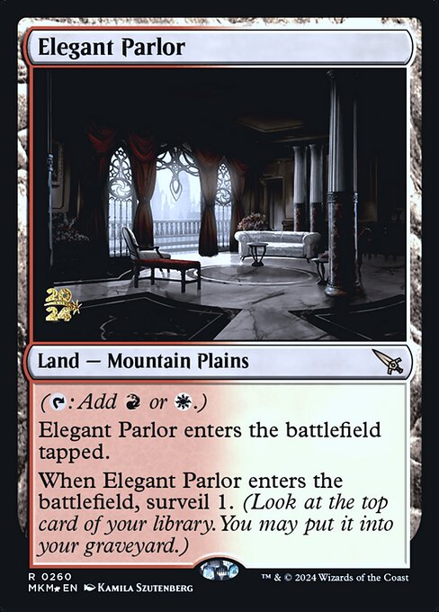 Elegant Parlor · Murders at Karlov Manor Promos 260s/180