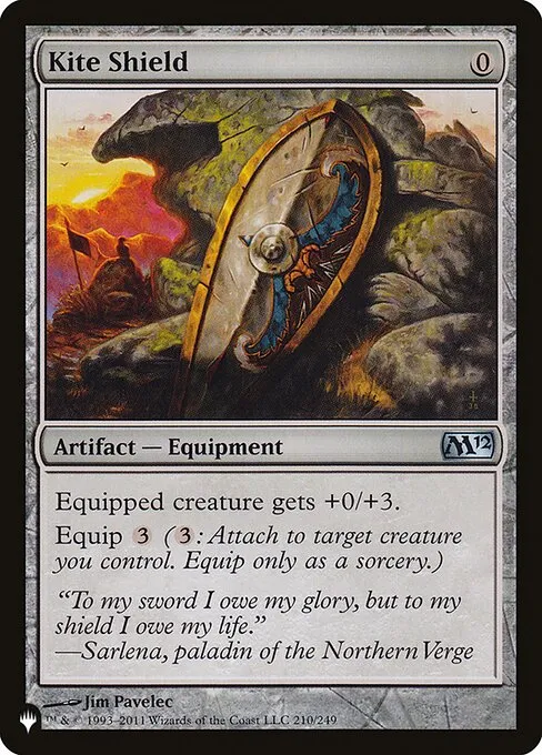 Kite Shield · The List M12-210/5050