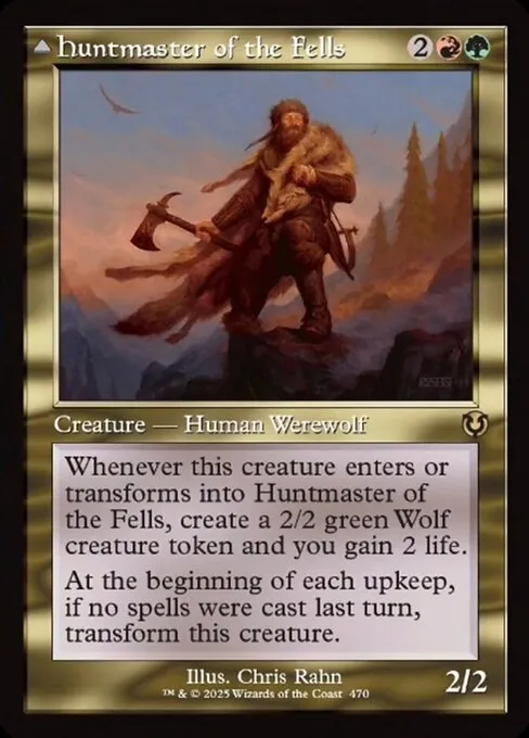 Huntmaster of the Fells // Ravager of the Fells · Innistrad Remastered 470/495