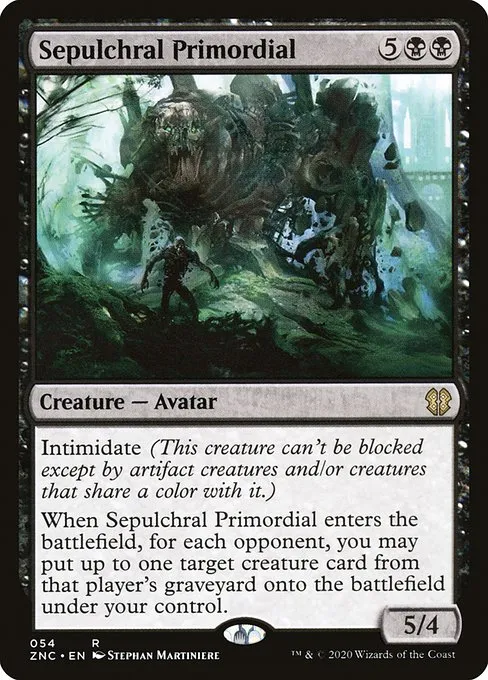 Sepulchral Primordial · Zendikar Rising Commander 54/142