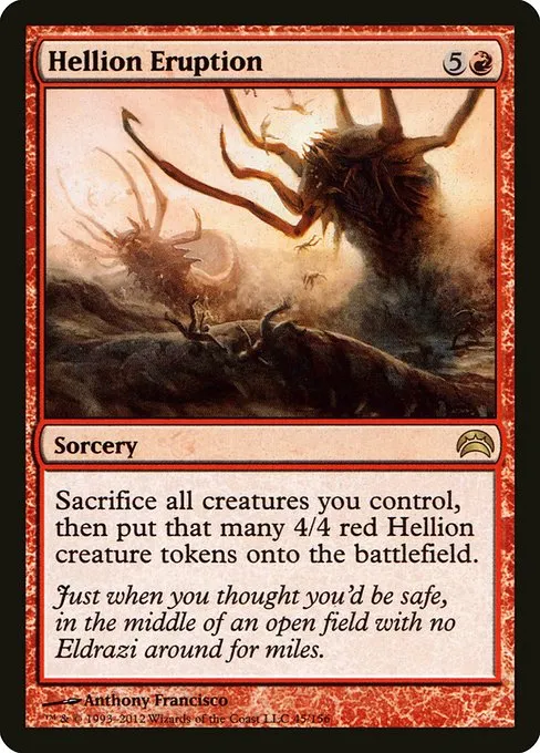 Hellion Eruption · Planechase 2012 45/156
