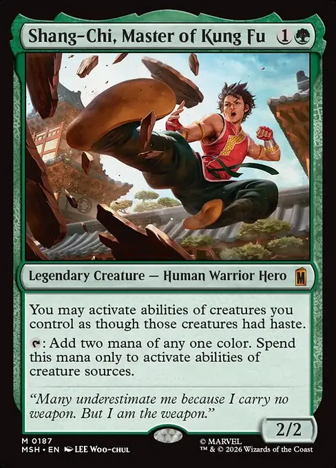 Shang-Chi, Master of Kung Fu · Marvel Super Heroes 187/24