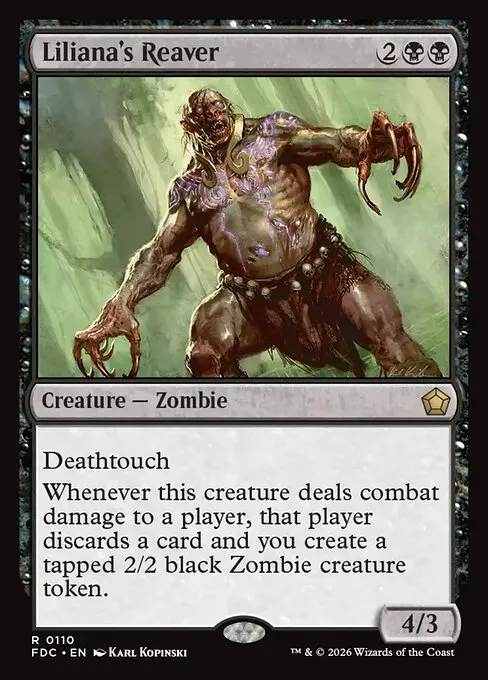 Liliana's Reaver · Foundations Commander 110/3