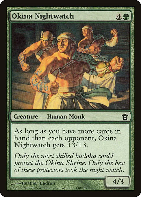 Okina Nightwatch · Saviors of Kamigawa 140/165
