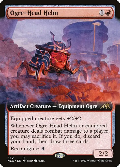 Ogre-Head Helm · Kamigawa: Neon Dynasty 470/531