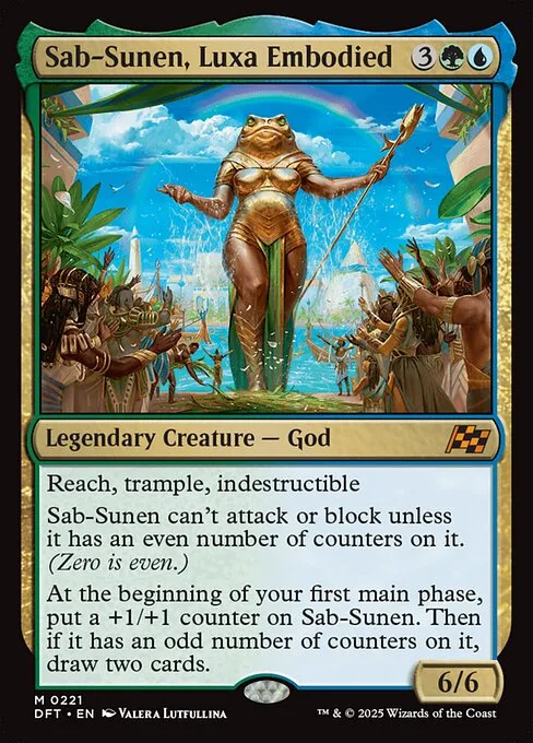 Sab-Sunen, Luxa Embodied · Aetherdrift 221/553