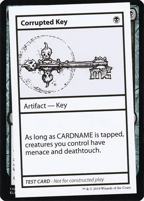 Corrupted Key · Mystery Booster Playtest Cards 2021 39/121