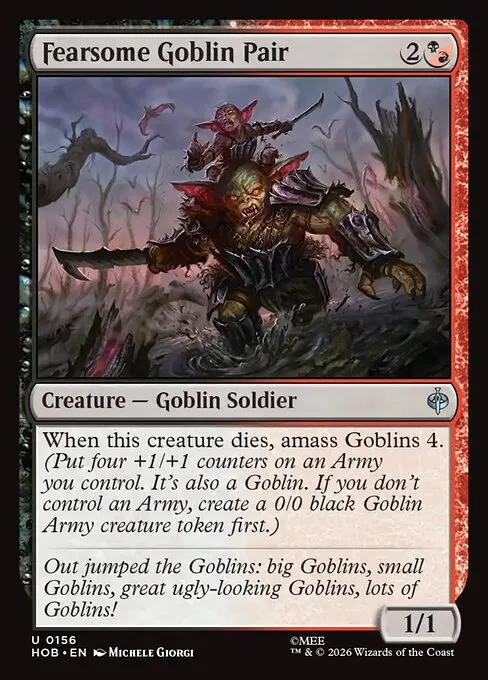 Fearsome Goblin Pair · The Hobbit 156/39