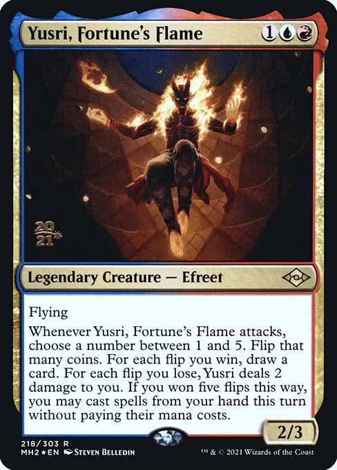 Yusri, Fortune's Flame · Modern Horizons 2 Promos 218s/86