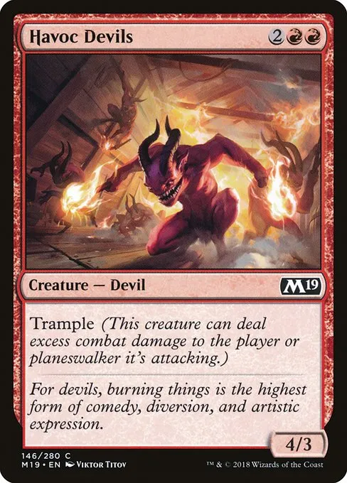 Havoc Devils · Core Set 2019 146/314