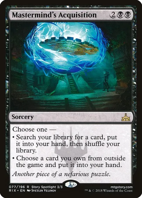 Mastermind's Acquisition · Rivals of Ixalan 77/205