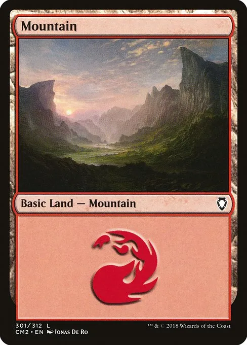 Mountain · Commander Anthology Volume II 301/312