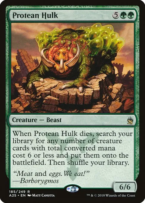 Protean Hulk · Masters 25 185/249