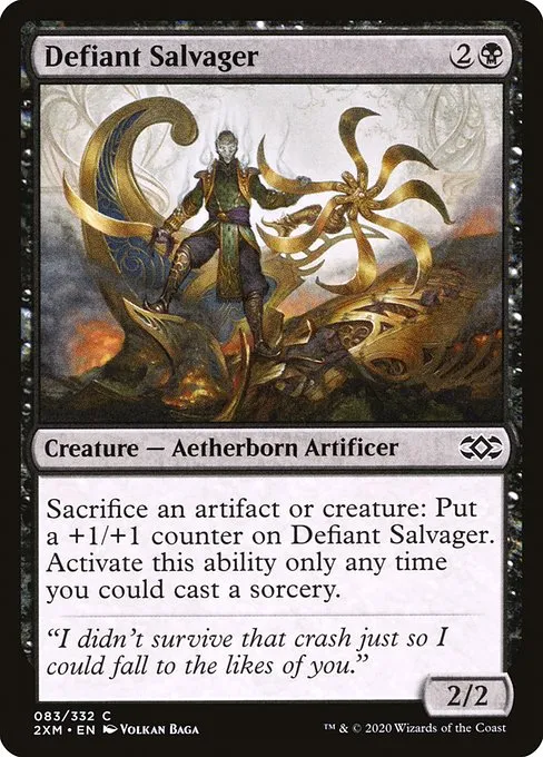 Defiant Salvager · Double Masters 83/384