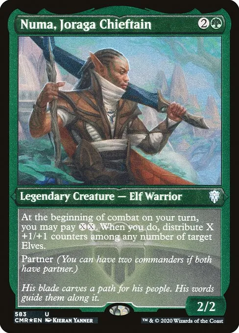 Numa, Joraga Chieftain · Commander Legends 583/718