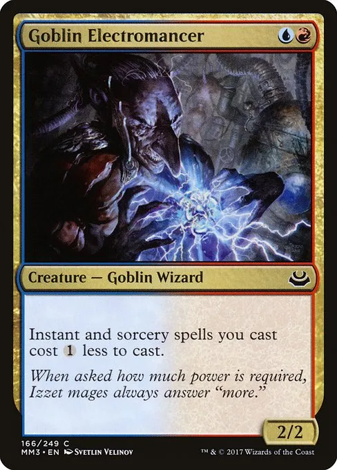 Goblin Electromancer · Modern Masters 2017 166/249