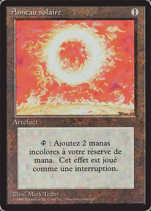 Sol Ring · Foreign Black Border 274/307